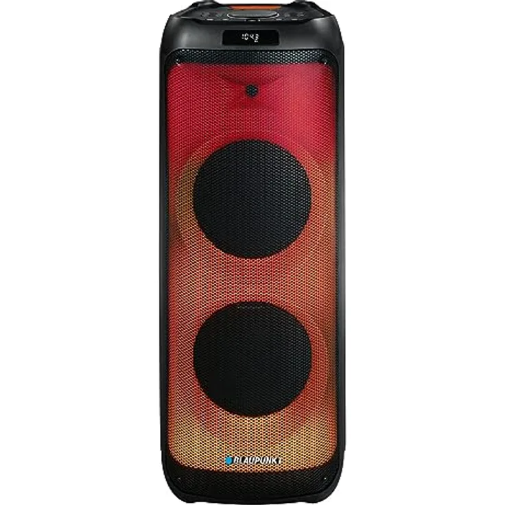 Blaupunkt Tragbarer Lautsprecher PB12DB (8 h, Akkubetrieb), Bluetooth Lautsprecher, Schwarz