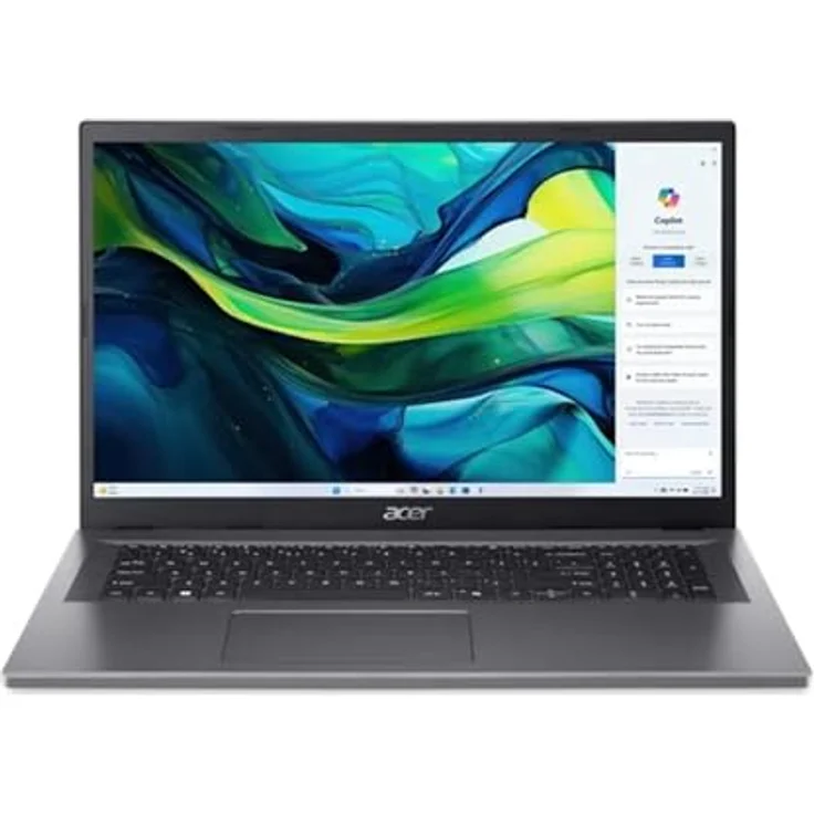 Acer Aspire Go 17 (AG17-31P-33AJ), 17,3" Full-HD IPS Notebook, Intel Core i3 N355, 16GB RAM, 512GB SSD, Windows 11, Grau – Bild 2