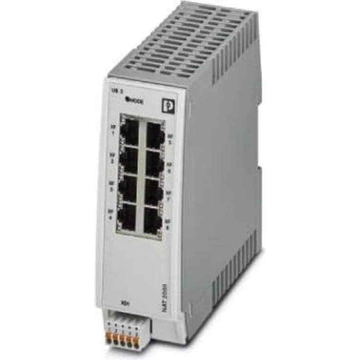 Phoenix FL NAT 2008 2702881 Industrial, 8-Ports Netzwerk Switch