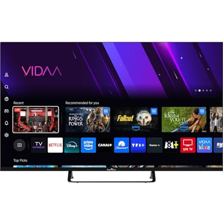 Smart Tech 43FV02V, 43 Zoll Smart TV mit Full HD, VIDAA, Bluetooth, Dolby Audio – Bild 2