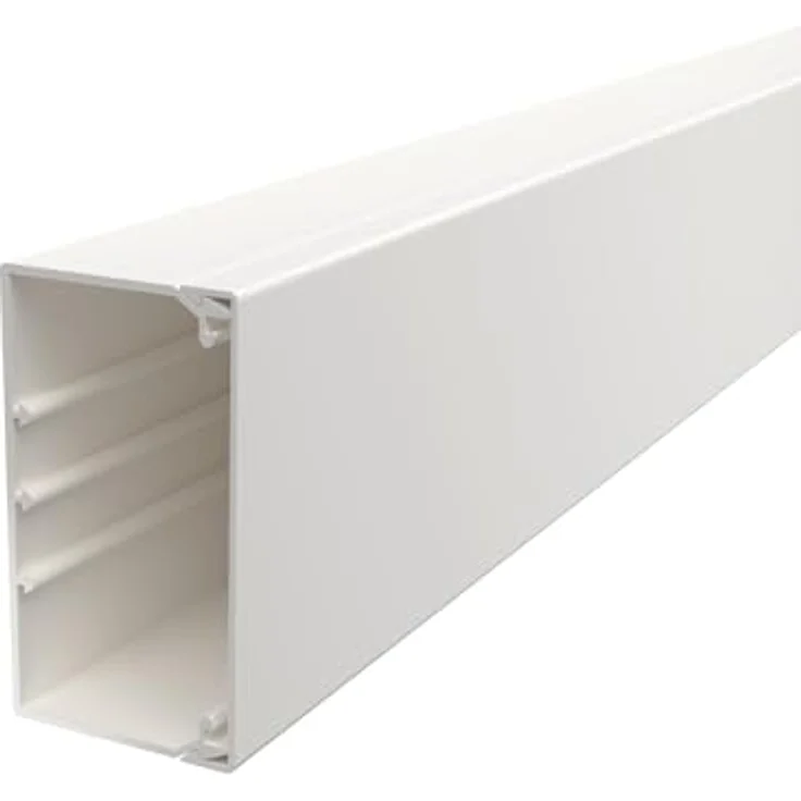 OBO Bettermann Vertr Wand+Deckenkanal m.Obert. 60x110mm,PVC WDK60110RW – Bild 4