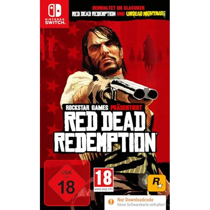 Rockstar Games Red Dead Redemption (Code in the Box) für Nintendo Switch, episches Western-Abenteuer mit John Marston – Bild 1