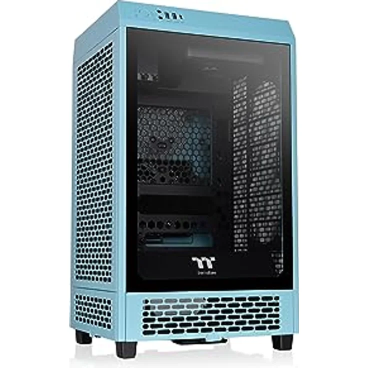 Thermaltake The Tower 200 | Mini Chassis |Mini-ITX | Turquoise – Bild 1