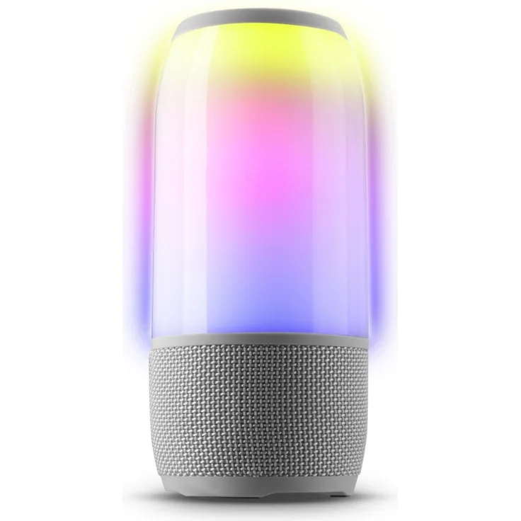 Cellularline Bluetooth Lautsprecher FLUID mit LED-Licht, tragbar und handlich, 5W Power, 20 farbige LED-Modi