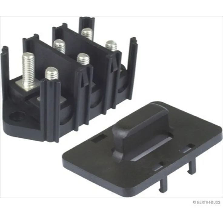 HERTH+BUSS ELPARTS Leitungsverbinder 50290340, 6-poliger Gewindeverbinder M6 mit Bolzen und Deckel