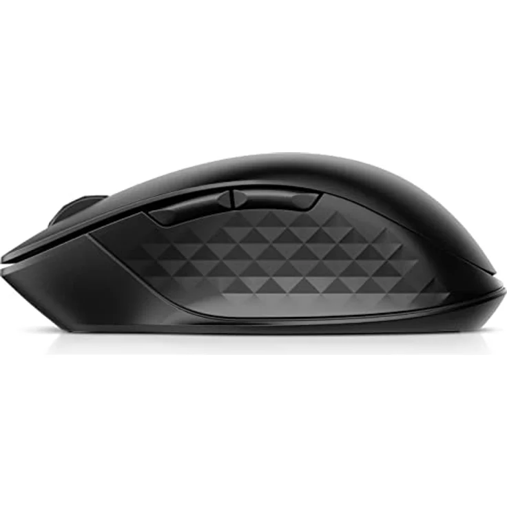 HP 430 Wireless-Maus | Wireless-Verbindung mit 2,4 GHz & Bluetooth 5.2 | USB Dongle | 4.000 dpi | 4 Tasten | für bis zu 2 Geräte | Schwarz | inkl. 1 x AA Batterie | Lebensdauer bis zu 24 Monaten – Bild 3