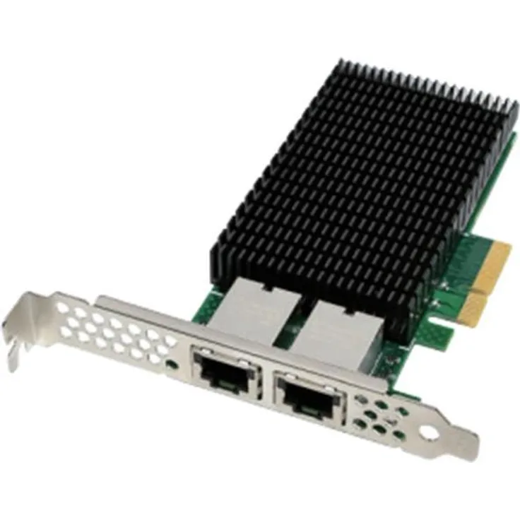 Allnet PCIe 10G X8 Dual Port Netzwerkkarte, Kupfer RJ45, 10 Gbit/s, PCIe 3.0, Intel Ethernet Controller X540