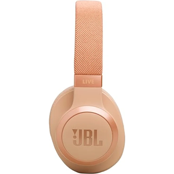 JBL Live 770 NC – Bluetooth Over-Ear-Kopfhörer mit adaptivem Noise-Cancelling – Kabellose Ohrhörer Signature Sound und Sprachassistent – Langer Musikgenuss für bis zu 65 Stunden – Sandstein – Bild 3