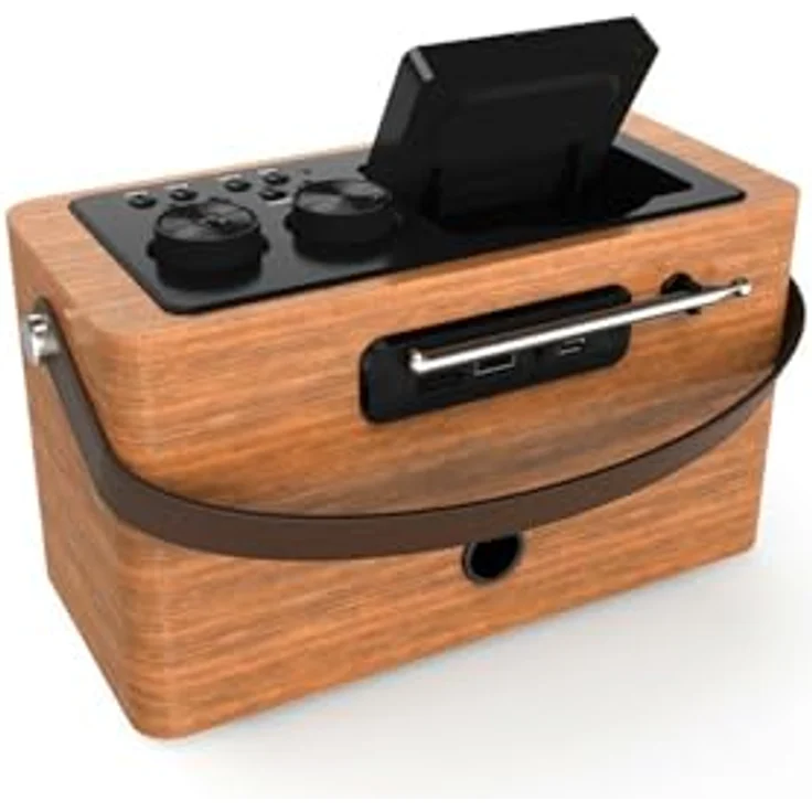 CGV BeBop DAB+, Tragbares DAB+ Radio mit Analog & Digital Empfang, FM 87 - 108 MHz, 20 W Leistung – Bild 3