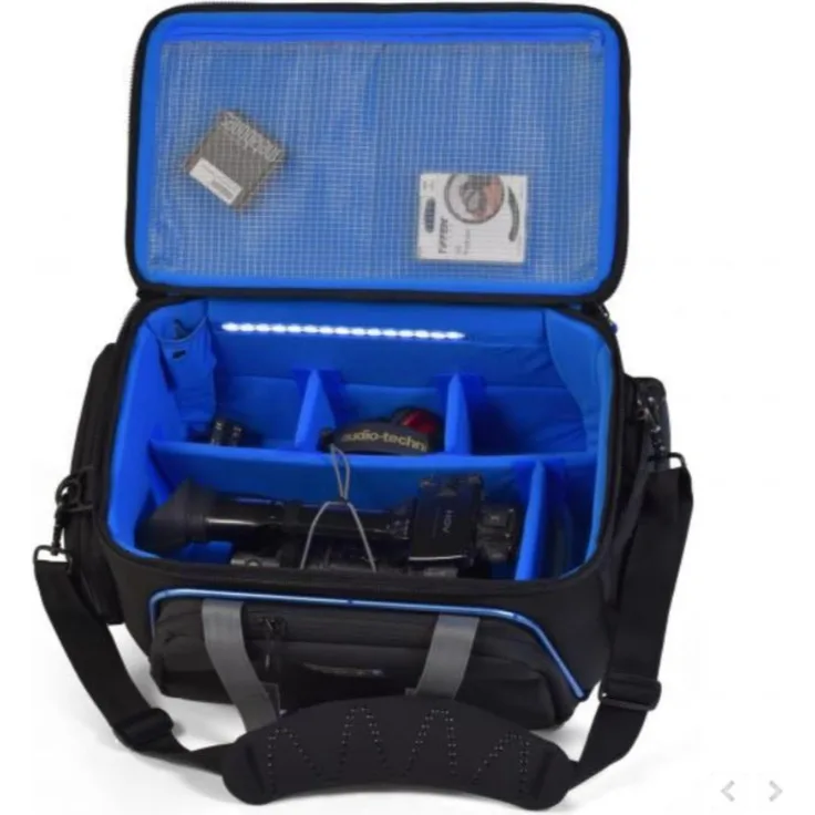 Orca OR-13 Shoulder Camera Bag (medium), Kameratasche mit gepolstertem Schultergurt, 3 externen Taschen und flexiblem Trennwandsystem