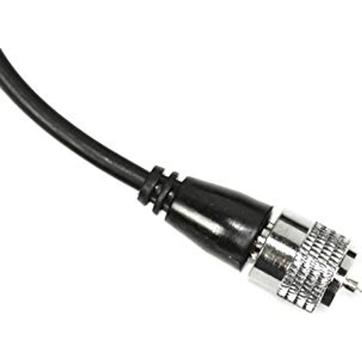 Albrecht Coax Verbindungskabel RG58, 1,5 m, schwarz, beidseitig mit 2xPL 259 Stecker – Bild 4