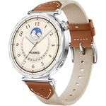 HUAWEI Watch GT 5 41 mm Smartwatch, scharfkantiges Design, brandneuer Lauf- und Radsport, Gesundheits-Tracking, bis zu 7 Tage Akkulaufzeit, kompatibel mit iOS und Android, Braun