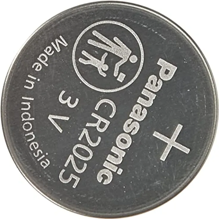 Panasonic CR2025 Lithium-Knopfzelle 3 V, 165 mAh, 6 Stück