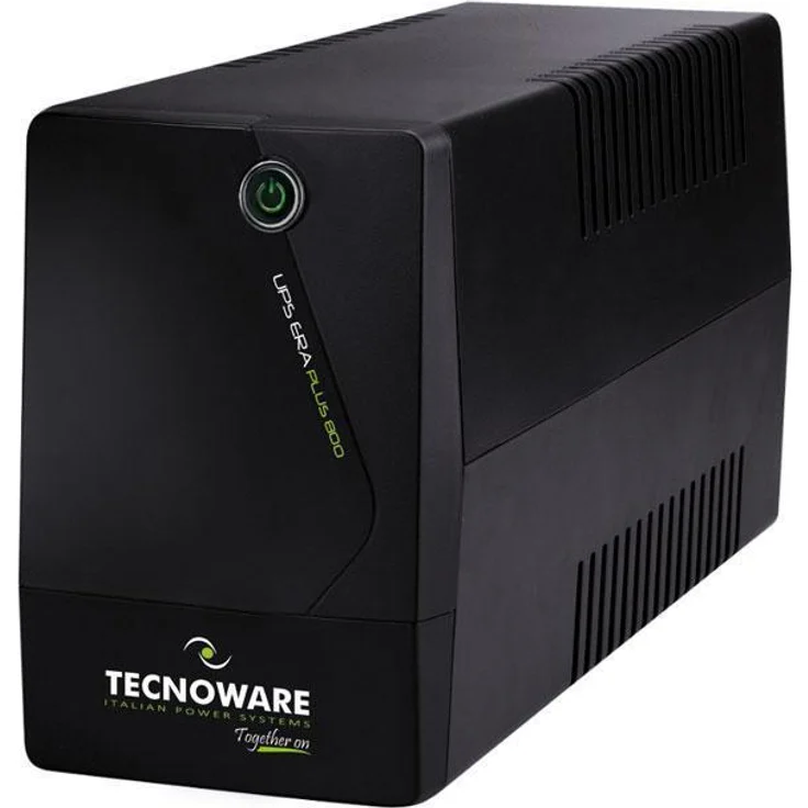 Tecnoware Era Plus 800 A UPS mit 0,8 kVA und 560 W, 2 Steckdosen AC – Bild 1