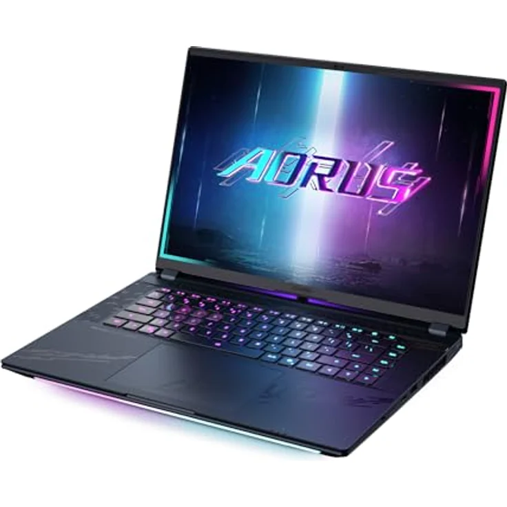 Gigabyte AORUS Master 16 BYH Gaming-Laptop - 16,0“, 240Hz OLED, Intel Core 275HX, RTX 5080 GPU, 32GB DDR5 5600MHz, 2 x Gen4 1TB SSD, Windows 11 Pro, AORUS Master 16 BYHC5DEE65SP – Bild 4