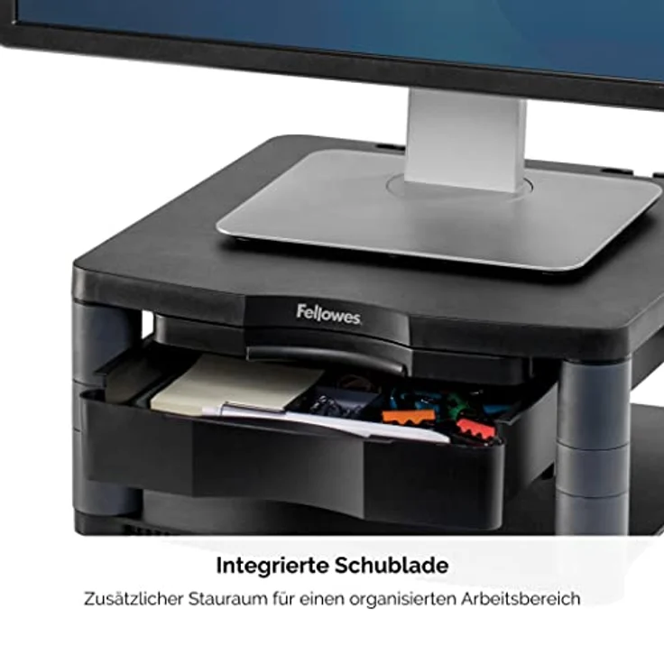 Fellowes Premium Monitor Ständer Plus bis 53,3 cm (21 Zoll) graphit – Bild 6