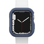 OtterBox All Day Bumper für Apple Watch Series 9/8/7 - 45mm, stoßfeste, sturzsichere, schlanke Schutzhülle für Apple Watch, schützt den Display und die Kanten, Dunkelblau