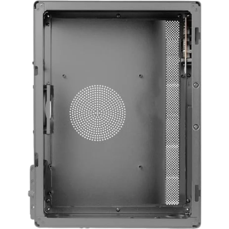 TACENS Mars Gaming biomag Tacens NOVAX, Micro-ATX PC-Gehäuse aus Ganzmetall, 1x 80mm Lüfter, große interne Kapazität, schwarz – Bild 5