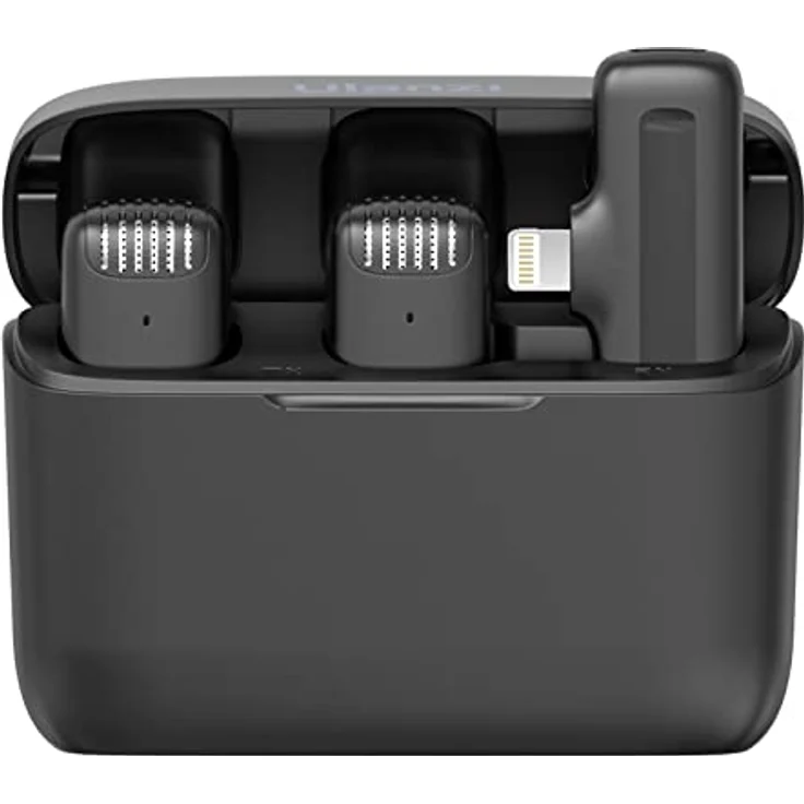 Ulanzi J12LT, Omnidirektionales Lightning Mikrofon mit 20 m Reichweite, intelligenter Rauschunterdrückung und 360°-Surround-Sound – Bild 4