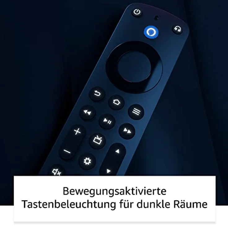 Alexa-Sprachfernbedienung Pro, mit Remote Finder, TV-Steuerungstasten und Tastenbeleuchtung, erfordert ein kompatibles Fire TV-Gerät – Bild 3
