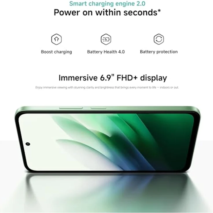 Xiaomi Redmi 15 (256 GB, Midnight Black, 6.90", Hybrid Dual SIM, 5G), Smartphone, Schwarz – Bild 7