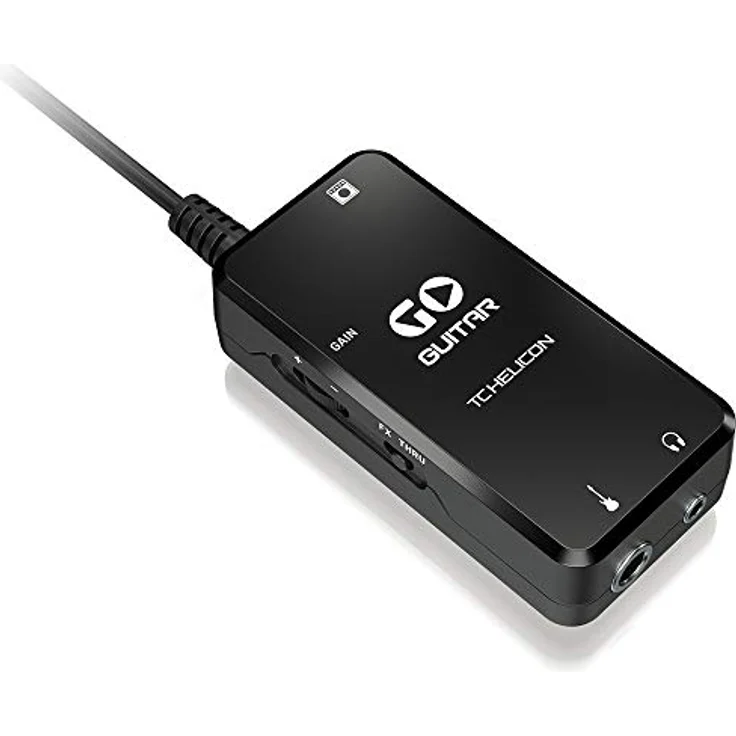 TC Helicon GO GUITAR, Tragbares Gitarren-Interface für Mobilgeräte, kompatibel mit iOS und Android, ideal für Recording und Kreativität – Bild 5