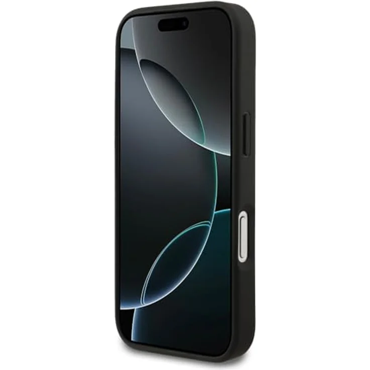 CG MOBILE Mercedes Leder Vintage Logo Schutzhülle kompatibel mit MagSafe für iPhone 17 Pro, Echtleder, Schwarz – Bild 5