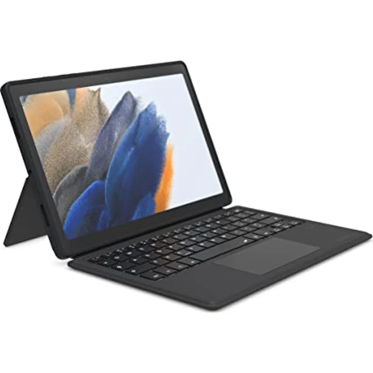 Samsung Galaxy Tab A8 Gehäuse - Gecko Keyboard Cover 2.0 - QWERTZ - Grau – Bild 3