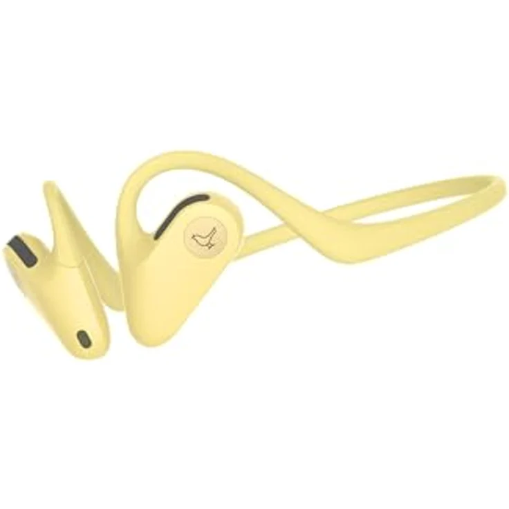 Libratone UP Open-Ear Kopfhörer (Bluetooth 5.2, IP57 Spritzwasserschutz, 8h Akku, Schnellladung, 15 mm Lautsprecher, KI Sprachverbesserung) -Gelb – Bild 2