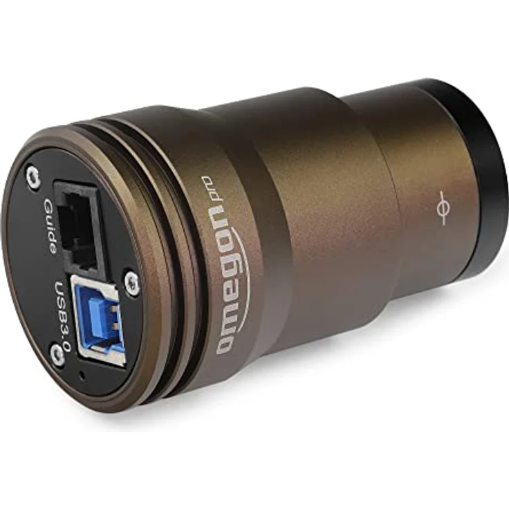 Omegon Velox 678 M Mono, High-Speed Astrokamera für professionelle Planeten-, Mond- und Sonnenfotografie mit USB 3.0 Anschluss – Bild 2