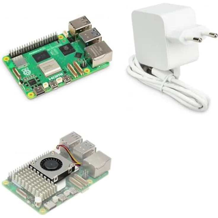 BerryBase Raspberry Pi 5, 8GB RAM, Active Cooler Kit, sofort einsatzbereit mit optimierter Stromversorgung und Kompatibilität – Bild 6