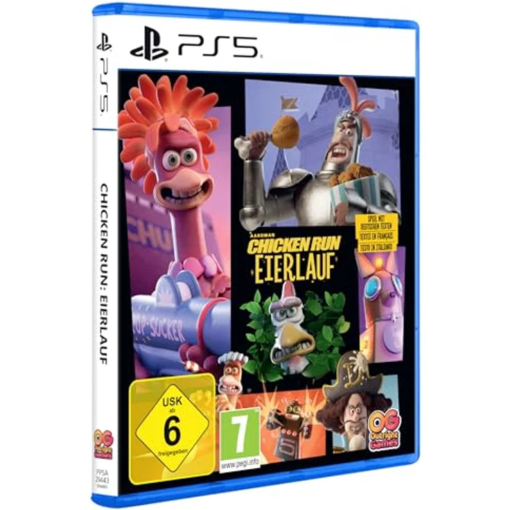 OUTRIGHT GAMES Chicken Run: Eierlauf - Schleich-Action-Abenteuer für PlayStation 5 mit Koop-Modus und spannenden Herausforderungen – Bild 2