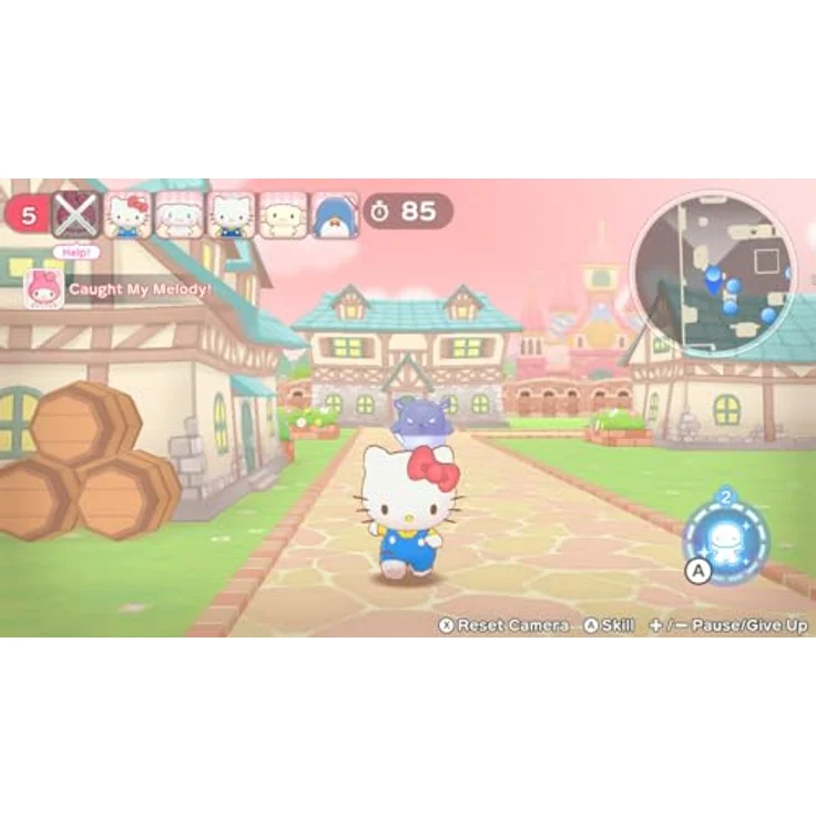 NIGHTHAWK GAMES Hello Kitty and Friends: Freeze Tag Party - Nintendo Switch, Actionspiel mit 35 Sanrio-Charakteren, lokalem und online Koop, über 70 Missionen – Bild 2