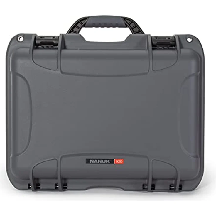 Nanuk 920 Wasserdichter Hartschalenkoffer mit Plüschschaumeinlage - Graphit, IP67 Wasserdicht, NK-7 Kunststoff, Padlockable, Made in Canada – Bild 2