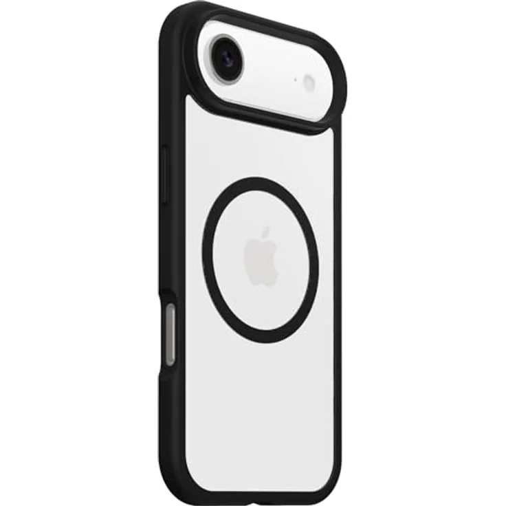 OtterBox React Series MagSafe Hülle für iPhone Air, ultraschlank, stoßfest, sturzsicher, getestet nach Militärstandard, Transparent/Schwarz – Bild 4