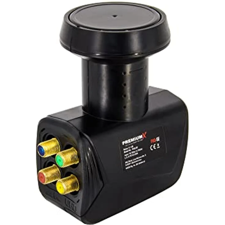 Premium X Quattro LNB PXQ-SE SAT für Multischalter-Betrieb Satelliten Mehrteilnehmer Empfangskopf DVB-S2 HDTV 4K 8K – Bild 1