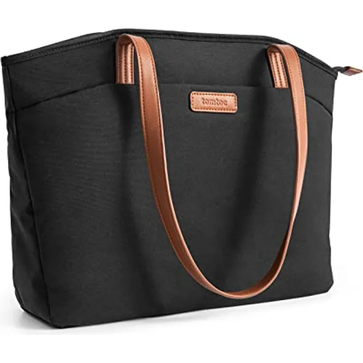 Tomtoc TOMTOC Versatile-T23, 15.6 Zoll Laptop-Tasche mit 18L Kapazität, spritzwasserresistent, Schwarz