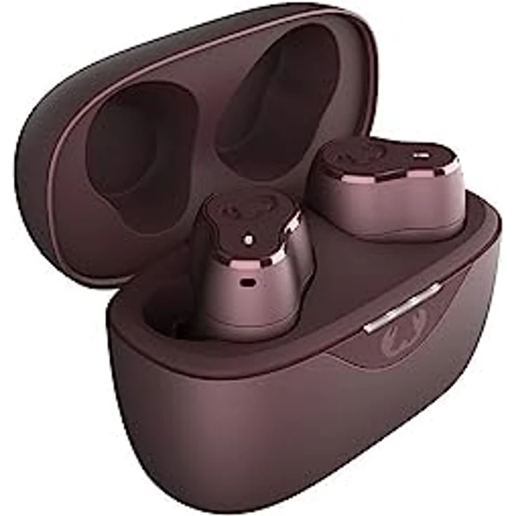 Fresh 'n Rebel Twins Elite, kabellose In-Ear-Bluetooth-Kopfhörer mit Adaptive Hybrid Noise Cancelling, Personal Sound by Audiodo, Mulitpoint Bluetooth, ENC-Mikrofon, 29 h Spielzeit (Deep Mauve) – Bild 2
