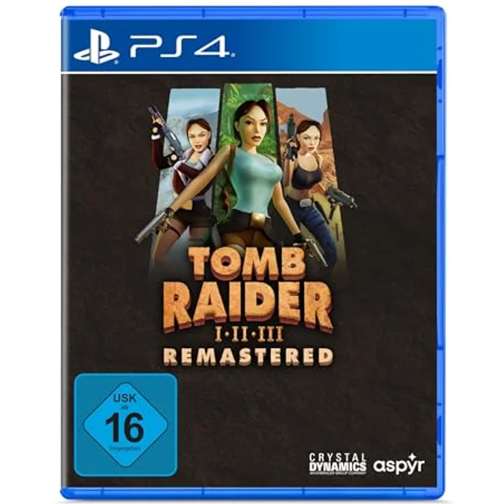 Aspyr Tomb Raider 1-3 Remastered Starring Lara Croft - PS4, Globetrotter-Abenteuer mit uralten Mysterien - Preisvergleich – Bild 1