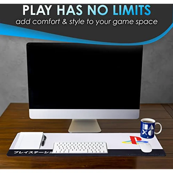 XL Mauspad - Playstation: Logo (30x80 cm) – Bild 4
