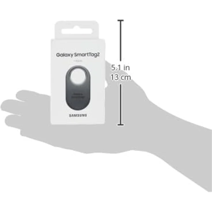 Samsung Galaxy SmartTag2, Schlüsselfinder mit 500 Tagen Akkulaufzeit, IP67 Schutz und Kompassansicht, Schwarz – Bild 5