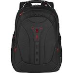 WENGER Pegasus Deluxe Laptop-Rucksack mit Tabletfach, Notebook 14 bis 16 Zoll, Tablet bis 10 Zoll, Organizer, 25 l, Damen Herren, Büro Business-Reisen Uni, Schwarz, 606492