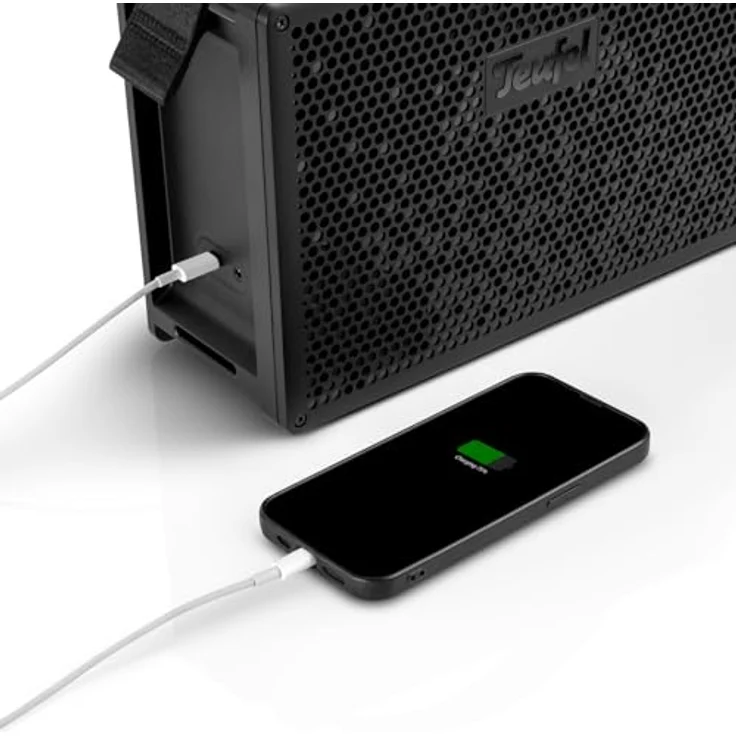 Teufel Mynd 50 % recyceltem Kunststoff wasserdicht Bluetooth tragbarer Speaker warm black – Bild 8