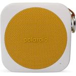 Polaroid P1 Music Player (Yellow) - Super Portable Wireless Bluetooth Speaker Rechargeable with IPX5 Waterproof and Dual Stereo Pairing