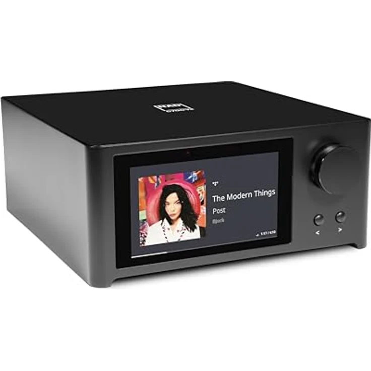 NAD C700 V2 Verstärker mit BluOS-Multiroom-Streaming, 80W, Schwarz – Bild 2
