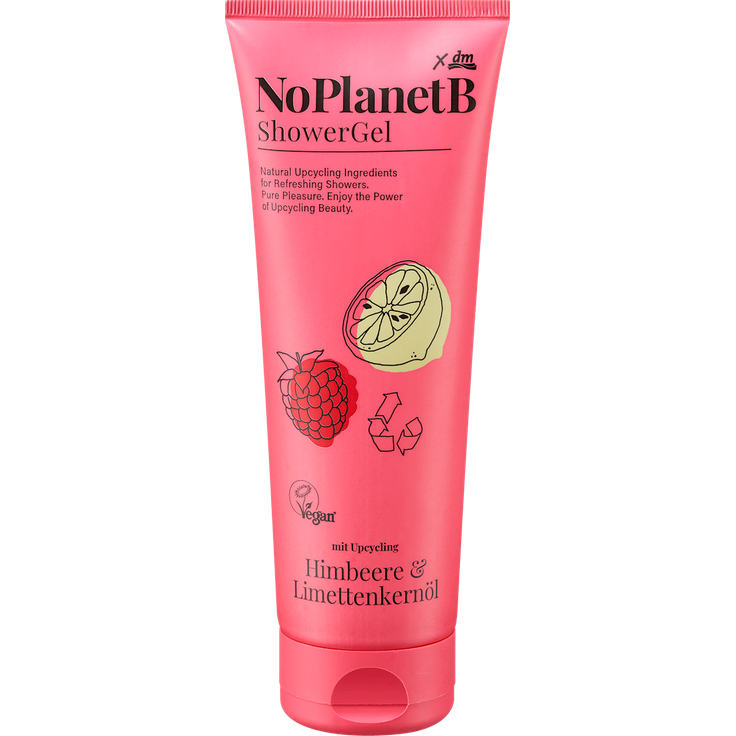 No Planet B Pflegedusche Himbeere & Limettenkernöl, 250 ml