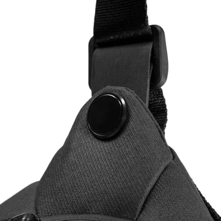 Peak Design Everyday Sling 6L, Kameratasche für spiegellose Kameras und DSLRs, schwarz, 100% recyceltes Material, Platz für Tablet – Bild 4