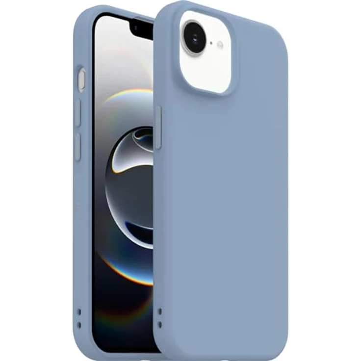 OtterBox Figura Serie MagSafe Hülle für iPhone 17e, 16e, 15, 14, 13, stoßfest, ultraschlank, Militärstandard getestet, Blau – Bild 1