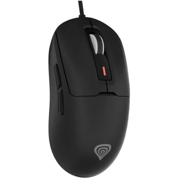 Genesis Maus NMG-2189, Schwarz, mehrfarbig, 12 x 18 x 5,5 cm