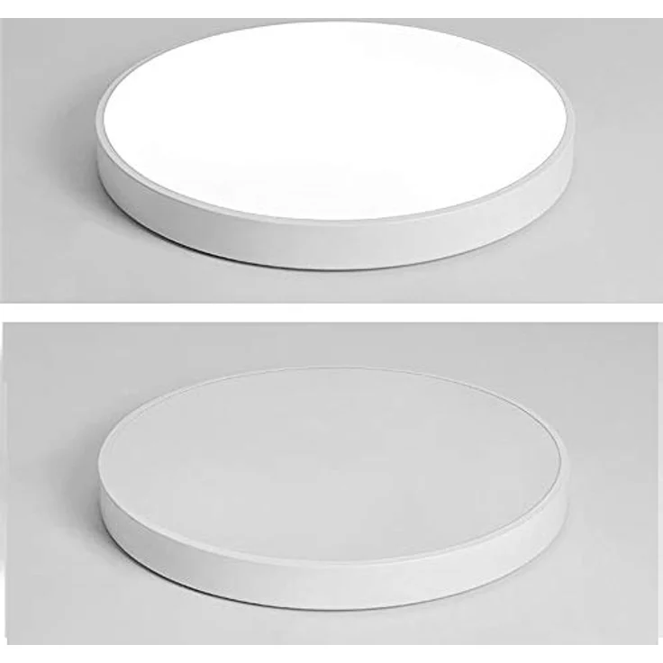 Natsen 12W Deckenleuchte LED Küchenlampe Flurlampe, Warmweiß 3000k, Ø230x50mm, Blendfrei, Weiß – Bild 5